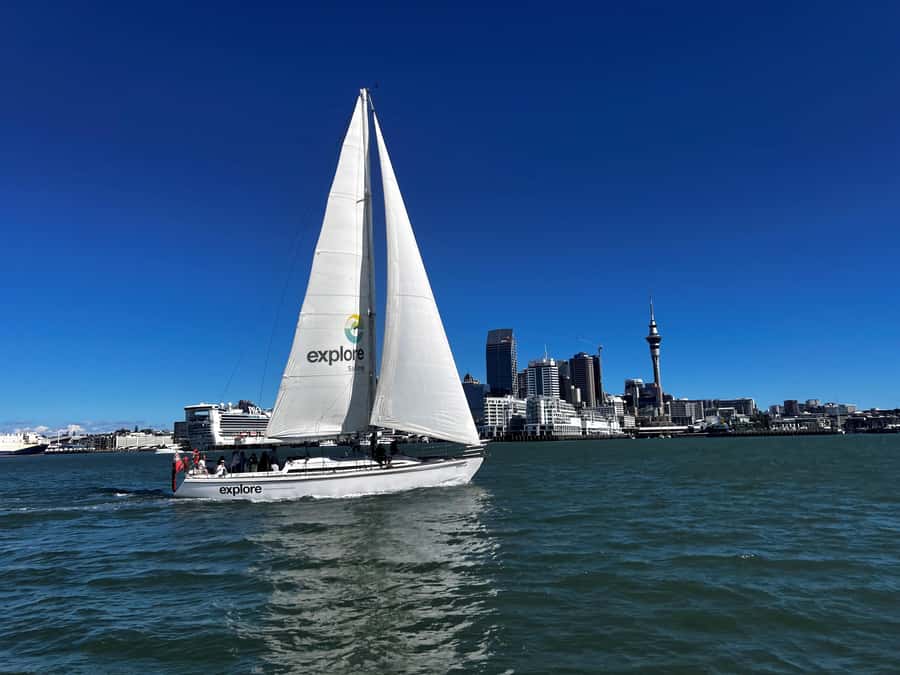 Auckland Harbour 1.5-Hour Sailing Cruise - A Hands-On Yacht Ride, Not Just a Viewpoint