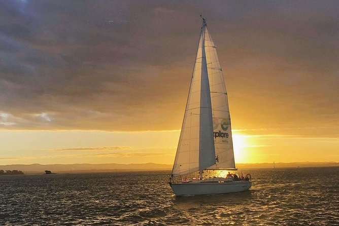 Auckland Harbour Sailboat Cruise Including Three Course Dinner - Auckland Harbour Bridge from the water