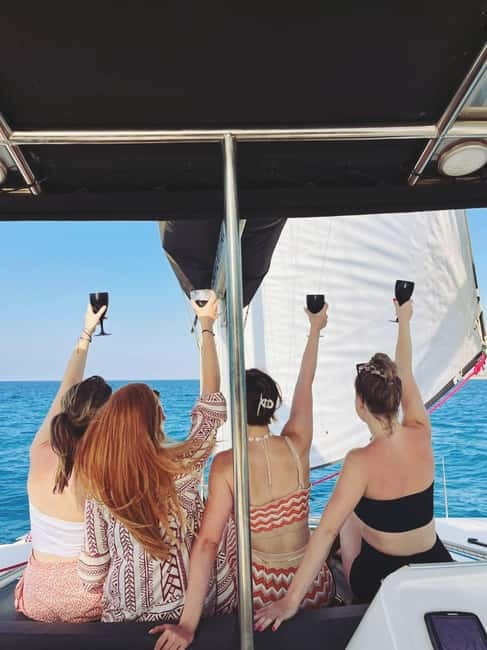 Ayia Napa: Afternoon Catamaran Cruise with Lunch & Open Bar - Sunset on the Return to Ayia Napa