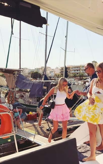 Ayia Napa: Afternoon Catamaran Cruise with Lunch & Open Bar - Lover’s Bridge and the First Views of Cavo Greco