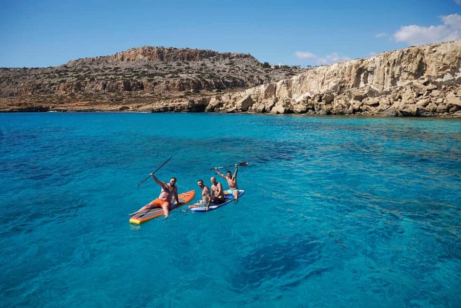 Ayia Napa: Luxury Catamaran Cruise with Lunch & Drinks - Cape Greco brings the best coastal scenery
