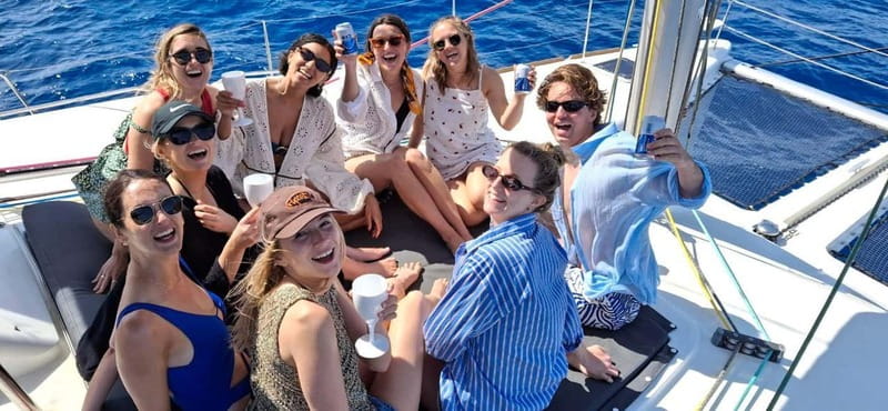 Ayia Napa: Luxury Catamaran Cruise with Lunch & Drinks - Blue Lagoon is the day’s main water stop