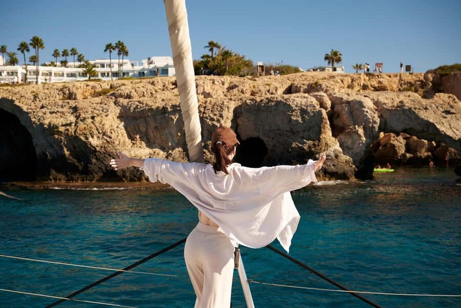 Ayia Napa: Luxury Catamaran Cruise with Lunch & Drinks - What to pack for a more comfortable day