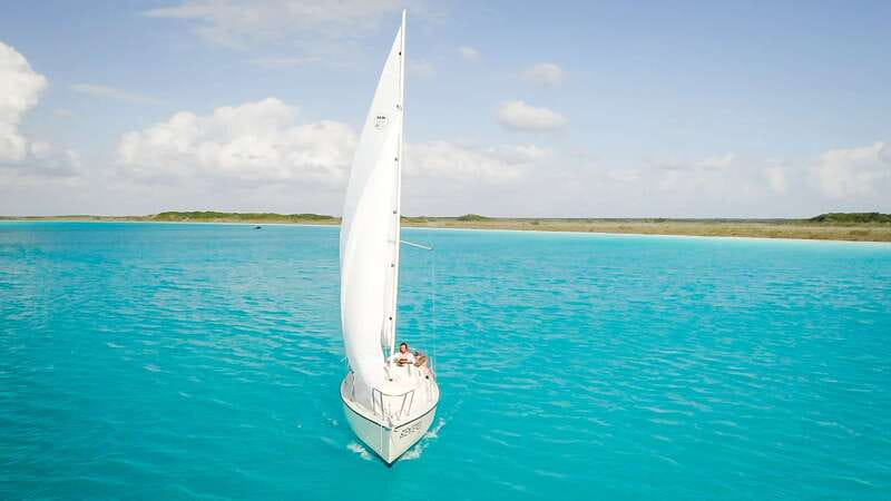 Bacalar: Group Sailing Trip with Swimming and Drinks - Bird Island and the second main swim
