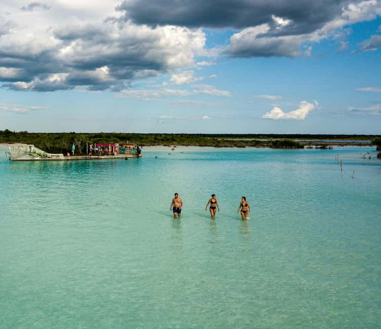 Bacalar: Lagoon Sailing Tour with Snacks and Drinks - Finding Bacalove Sailing before departure