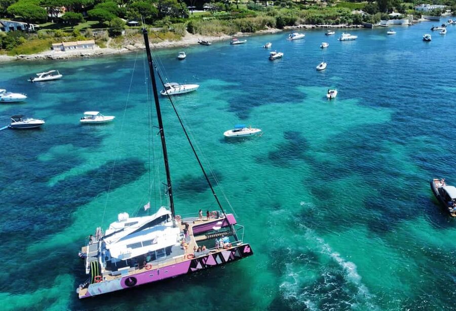 Baden: Gulf of Morbihan Exploration by Catamaran - Coffee, Madeleines, and the Onboard Aperitif