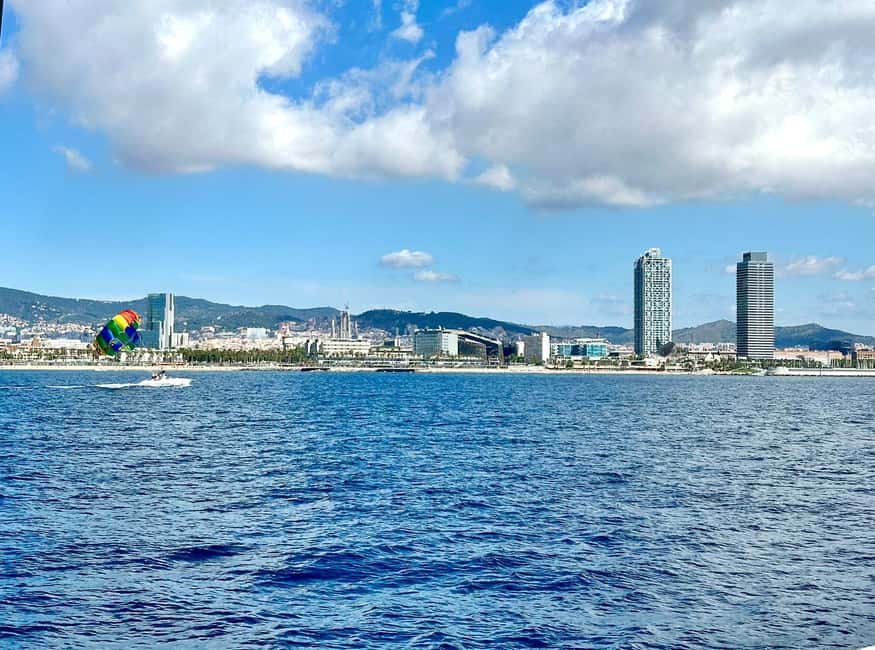 Barcelona Badalona : Sailboat Tour, Snacks, Drinks, Swimming - Paddleboarding, swimming, and time to relax