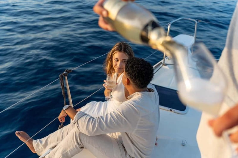 Barcelona: Catamaran Cruise w/ Sailing, Wine, & Tapa - What this Barcelona catamaran cruise is really like