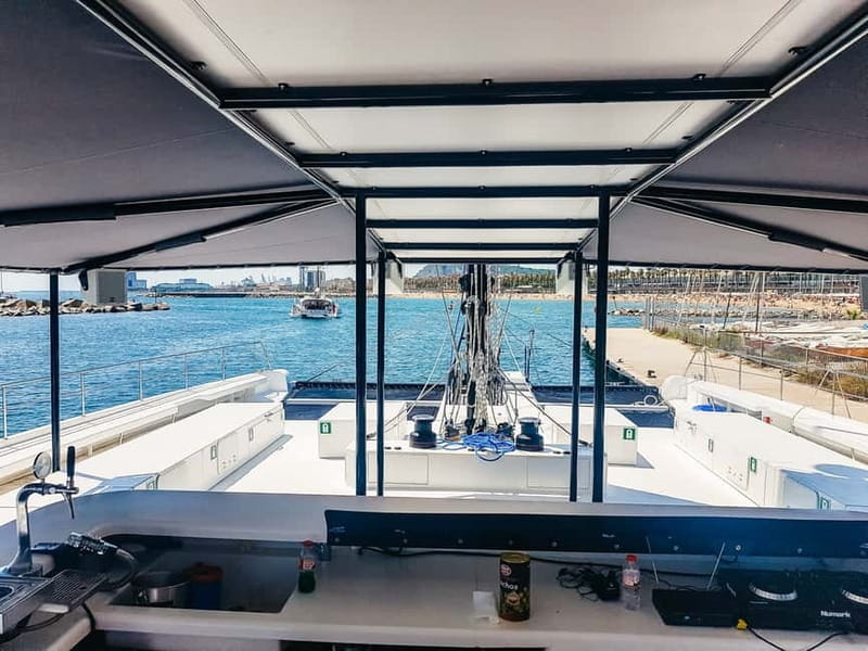 Barcelona: Catamaran Party Cruise with BBQ Meal - The drinks policy changes the timing of the party