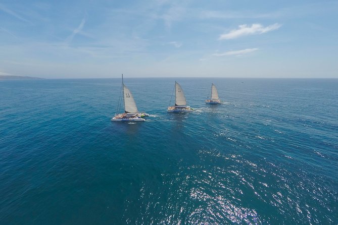 Barcelona Catamaran Party Tour For Young People - Port Olimpic departure and the first hour at sea