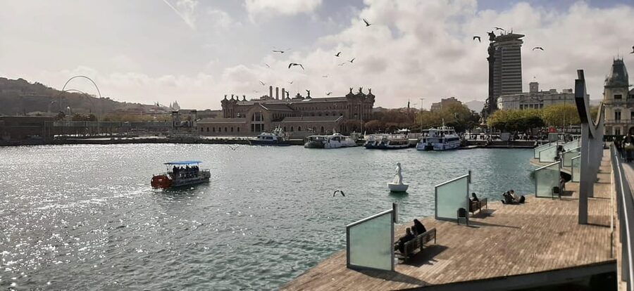 Barcelona: City Views Catamaran Cruise with Music - Boarding a 12-seat boat instead of a large cruise ship
