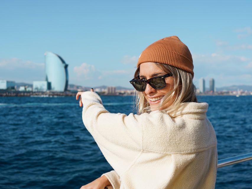 Barcelona: Daytime or Sunset Catamaran Cruise with Music - What you see, and what you do not