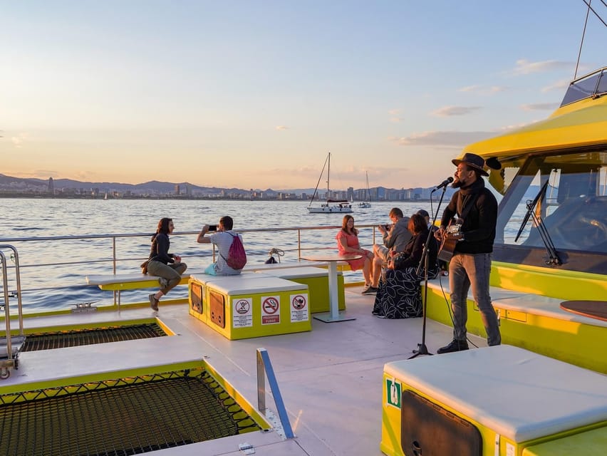Barcelona: Daytime or Sunset Catamaran Cruise with Music - Price, timing, and practical value