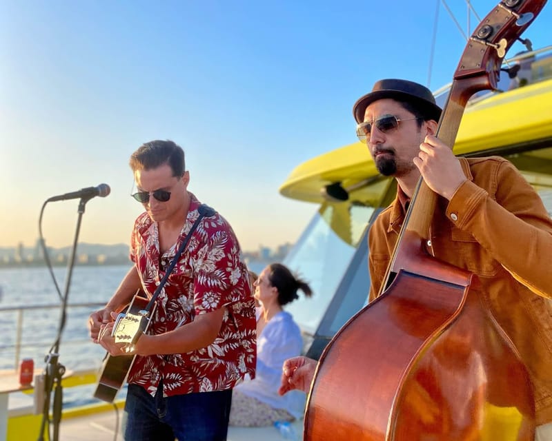 Barcelona: Daytime or Sunset Catamaran Cruise with Music - Leaving the marina for Barcelona’s coastal view