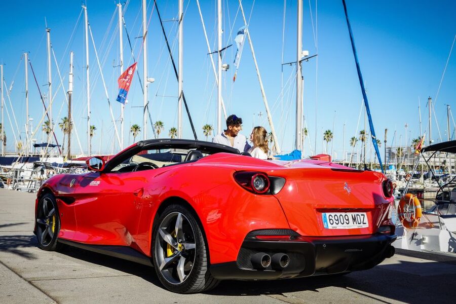 Barcelona: Ferrari Car Driving & Sailing Experience - What the 20-minute Ferrari drive feels like