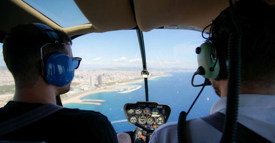 Barcelona: Helicopter Flight with Optional Yacht Cruise - Barcelona from above, and what you can really see