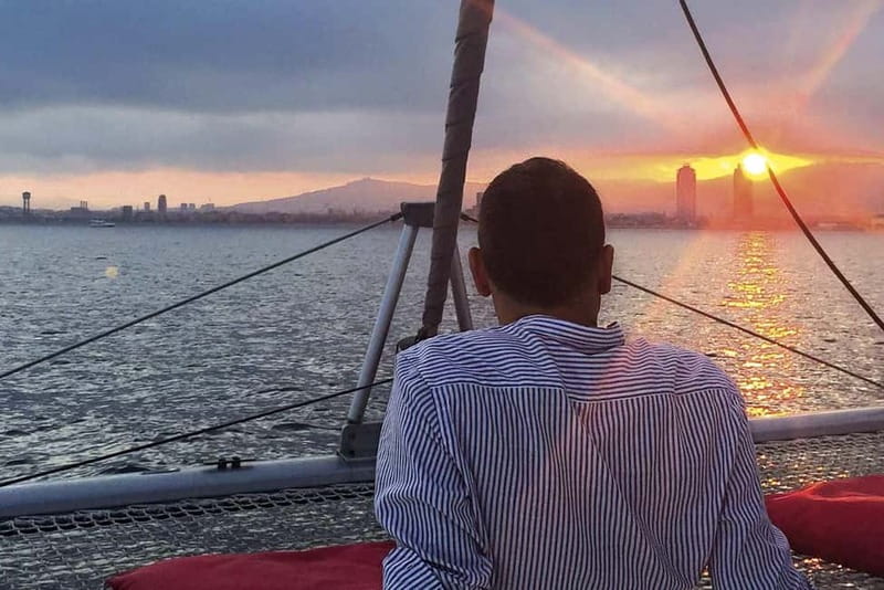 Barcelona: Luxury Catamaran Sunset Cruise - Music, drinks, and the mood aboard