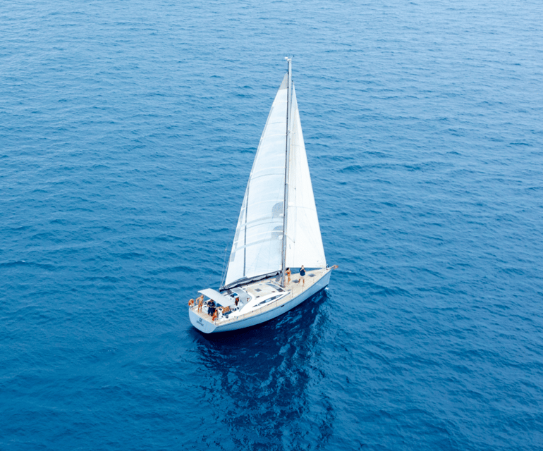 Barcelona: Luxury Yacht Private Sailing Tour - Swimming and time on the Mediterranean