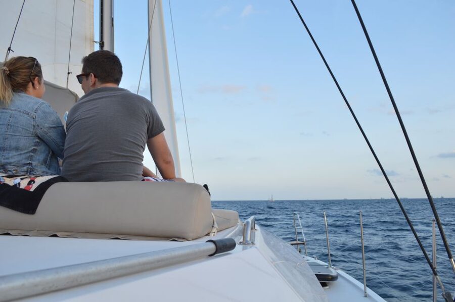 Barcelona: Private Catamaran Sailing with Drinks and Snacks - Food and drinks that keep the outing easy