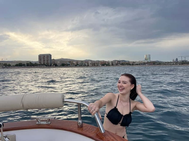 Barcelona: Private Classic Yacht Tour with Drinks - Swimming, snorkeling, and sea conditions