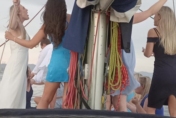 Barcelona private Sailing Tour - Pont del Petroli marks the far end of the route