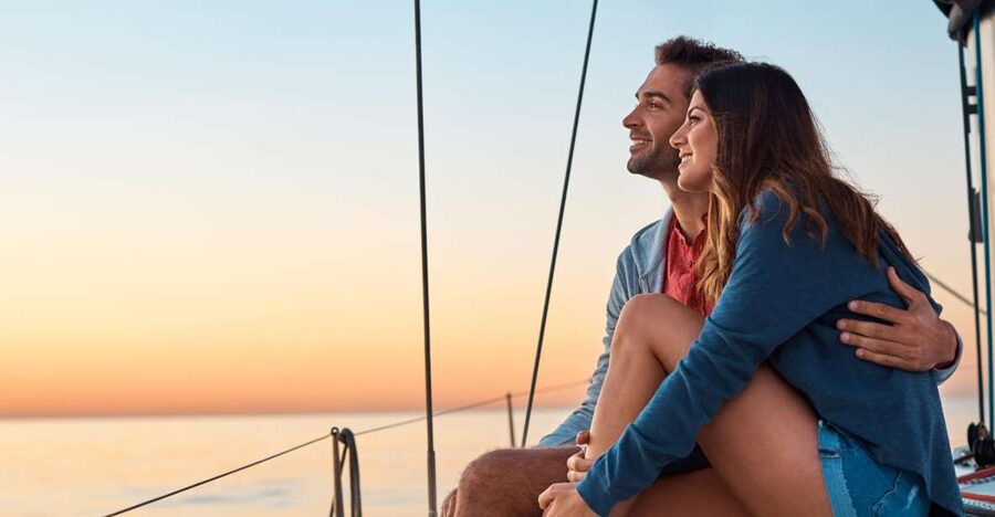 Barcelona: Romantic Private Sailing Tour - Leaving Port Olimpic for Barcelona’s open water