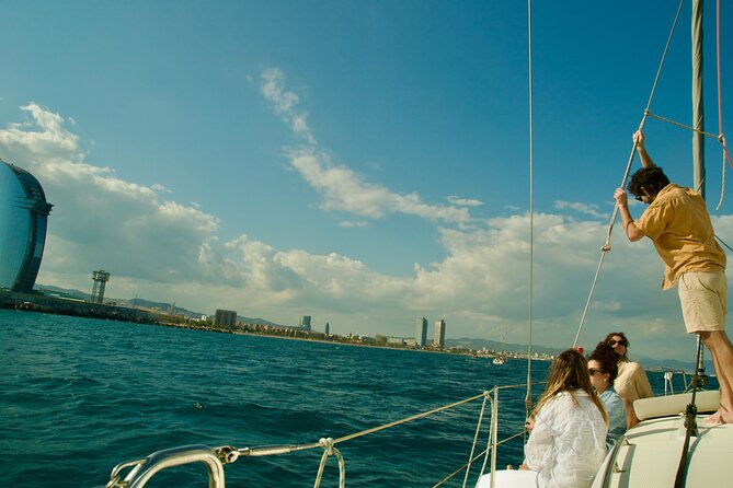 Barcelona Sailing Experience 2 hs w/Premium Snacks & Drinks - Snacks and drinks add real value