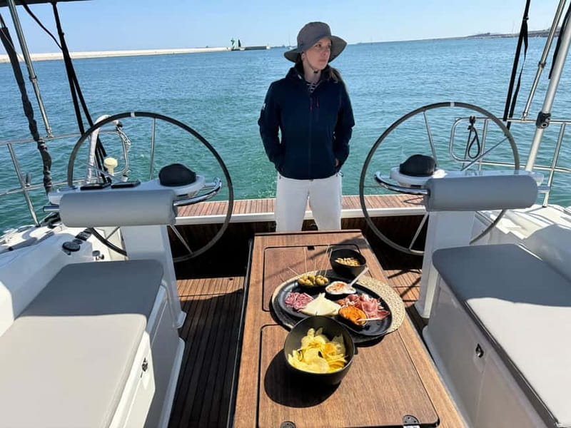 Barcelona Sailing Experience Luxury Boat w/Snacks & Drinks - Leaving Barcelona from Port Olímpic
