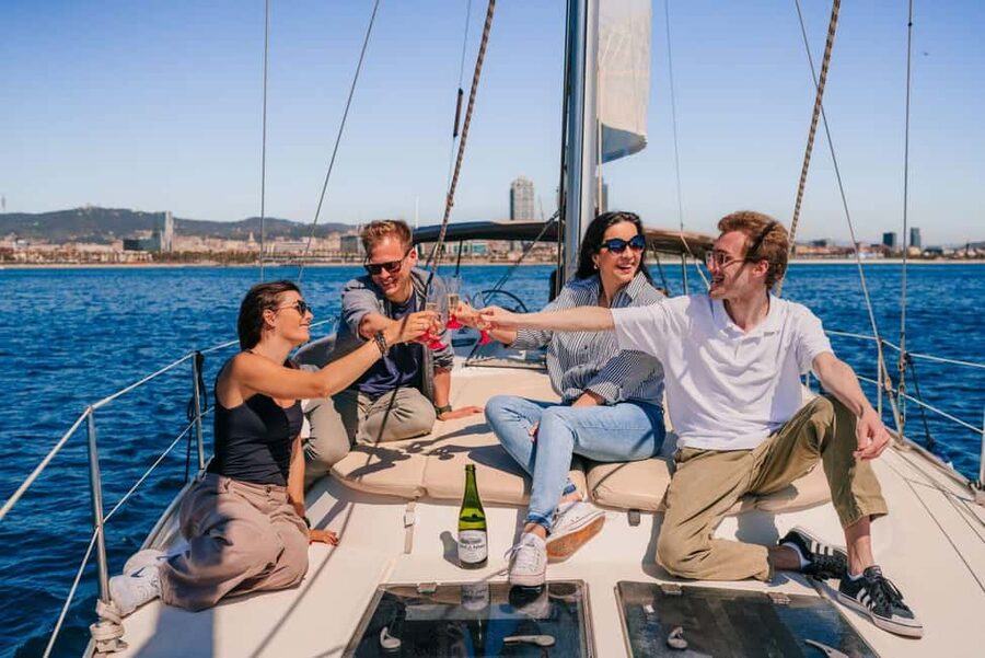 Barcelona: Sailing tour with open bar and aperitive - Barcelona From the Water, Not the Sidewalk