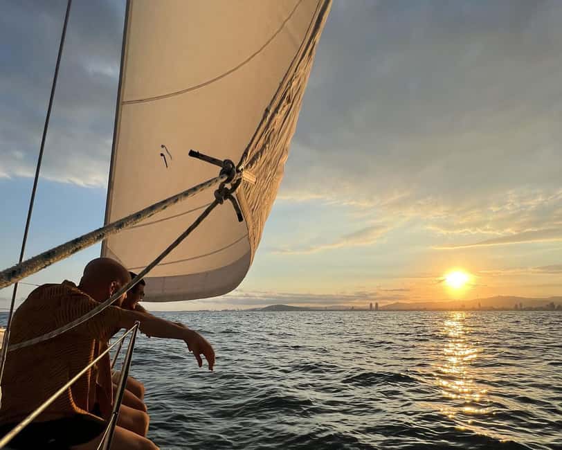 Barcelona: Sailing with Open Bar, Catalan Snack & Swim Stop - Marina Vela is the right place to begin