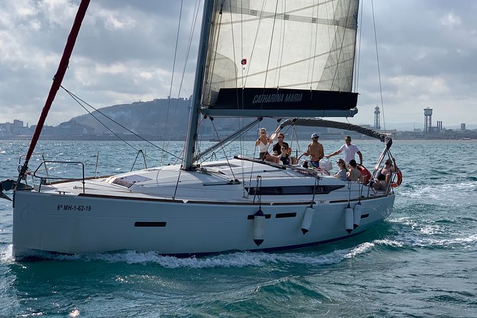 Barcelona Small Group Sailing with Snacks and Cava - Captains shape the experience