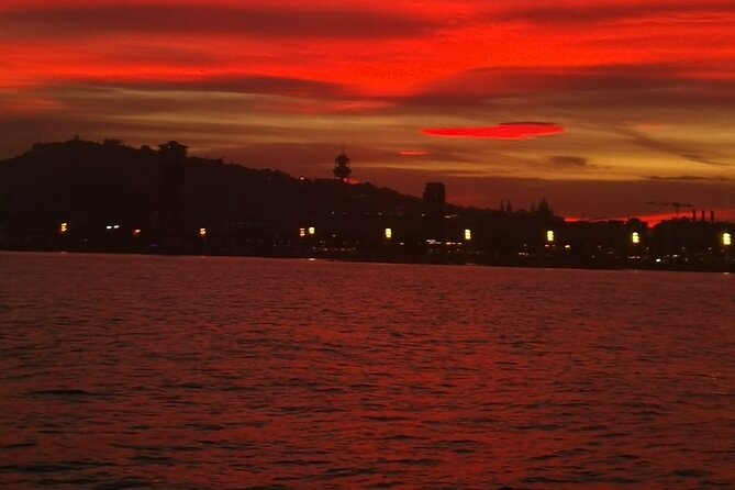 Barcelona Sunset Private Sailing & Live Spanish Guitar & open Bar - Port Vell from the water