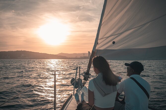 Barcelona Sunset Private Sailing with Light Snacks and Open Bar - Barcelona’s skyline from the Mediterranean