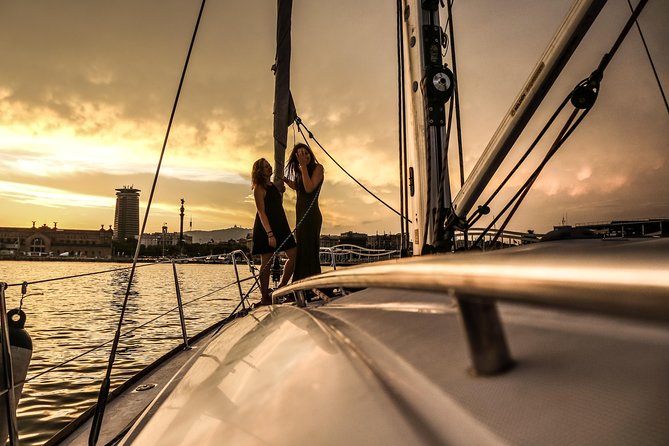 Barcelona Unique Sunset Sailing Experience with Tapas & Open Bar - The coastline views: Cathedral to Nova Icaria