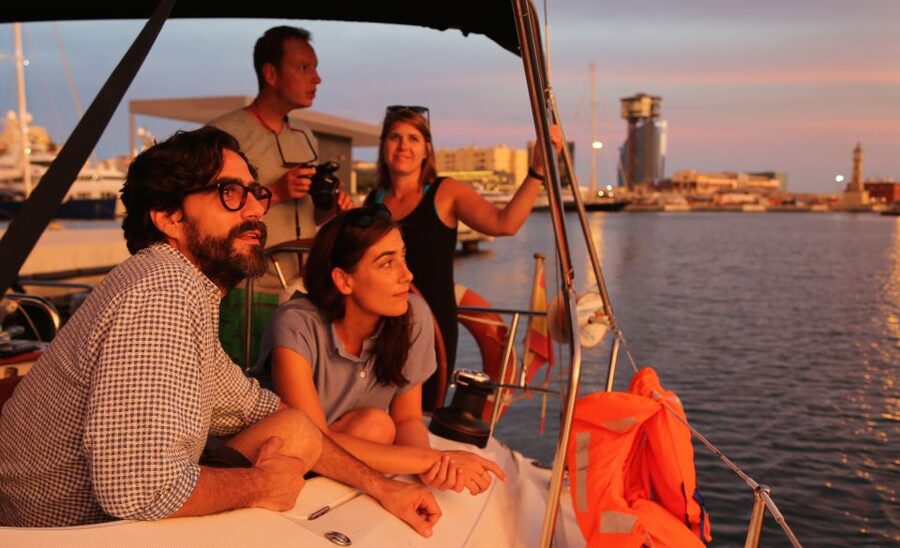 Barcelona: Unique Sunset Sailing Tour with Tapas & Open Bar - Boarding at Port Olimpic