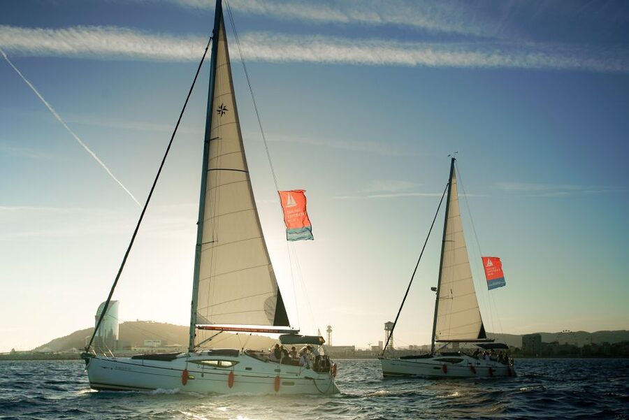 Barcelona: Unique Sunset Sailing Tour with Tapas & Open Bar - What the landmarks look like from the water