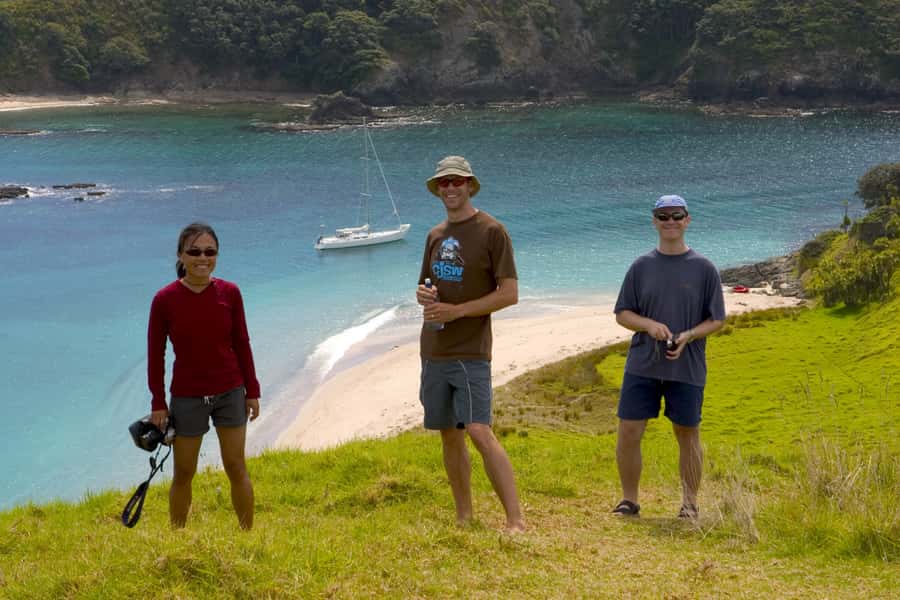 Bay of Islands: Awesome Day Sailing Tour with Island Stop - The island stop: walk, beach, or water