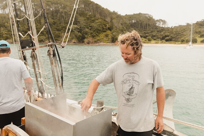 Bay of Islands Tall Ship Sailing on R. Tucker Thompson Including BBQ Lunch - At a glance