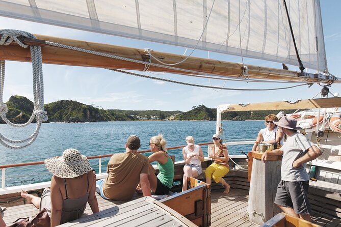 Bay of Islands Tall Ship Sailing on R. Tucker Thompson Including BBQ Lunch - Morning tea and the first stretch of sailing