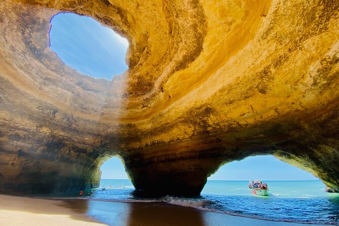 Benagil Cave Boat Tour - Catamarans or Rib - 2 H From Portimão - The swim stop and the promise of dolphins