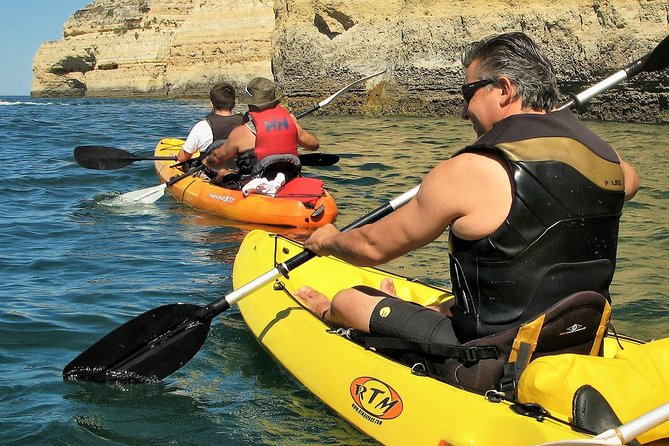 Benagil Kayak Tour On Board a Fantastic Catamaran - What the Kayaking Feels Like