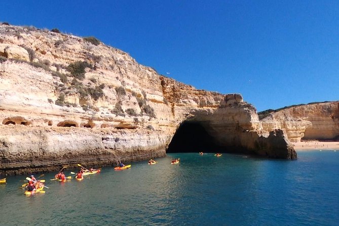 Benagil Kayak Tour On Board a Fantastic Catamaran - The Guides Make a Difference