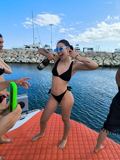 Benalmádena: Private Catamaran Party Cruise - Leaving Benalmádena Marina with your group