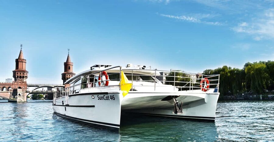 Berlin: Exclusive Boat Tour on a Solar-Powered Catamaran - Settling into the solar catamaran