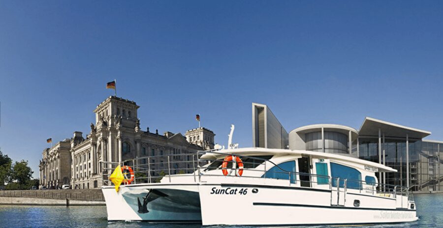 Berlin: Solar Powered Sunset Catamaran Cruise & Audio Guide - What to expect from the audio guide