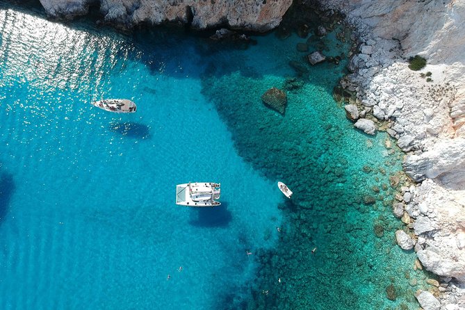 Best of Milos and Poliegos Catamaran snorkelling Cruise with BBQ - Seagull Islands and Milos’ old sulfur mines
