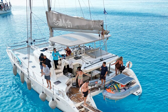 Best of Milos and Poliegos Catamaran snorkelling Cruise with BBQ - Starting from Adamantas at 9 am