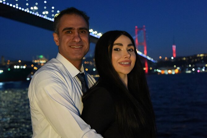 Bosphorus Night Cruise with Luxury Yacht - Ortaköy, the first bridge, and the city lights