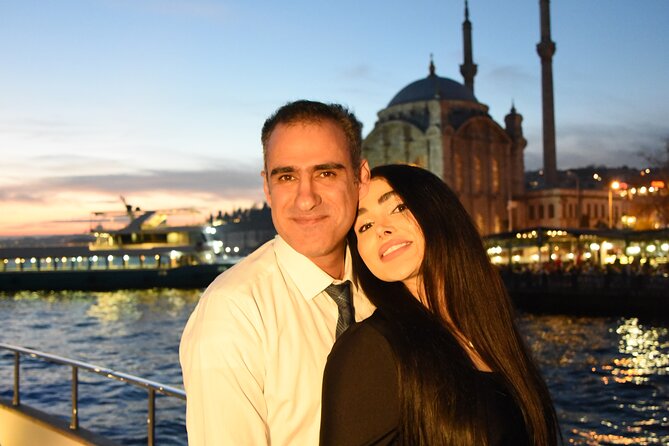 Bosphorus Night Cruise with Luxury Yacht - Rumeli Fortress at the narrowest point