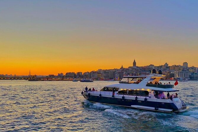 Bosphorus Sunset: An Enchanting Yacht Cruise in Istanbul - Under the Bosphorus Bridge toward the northern strait